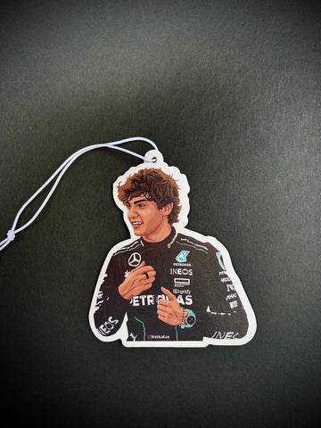 Kimi Antonelli Air Freshener | Mercedes F1-Inspired Scented Car Accessory