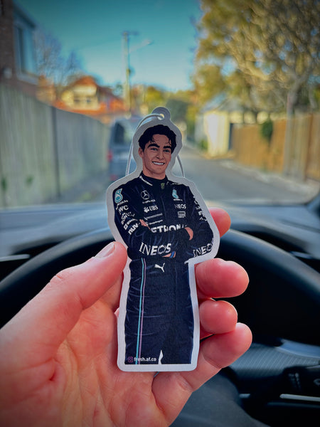 George Russell Air Freshener | Mercedes-AMG Formula 1 Inspired Car Scent